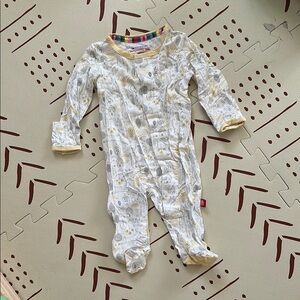 White and Yellow Magnetic Me One Piece